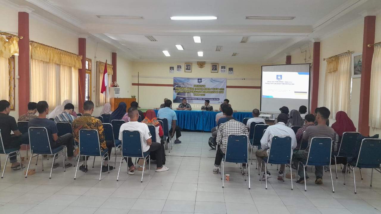 Sosialisasi Peraturan Daerah Provinsi Kepulauan Bangka Belitung Nomor 1 Tahun 2023 di Kabupaten Bangka Barat